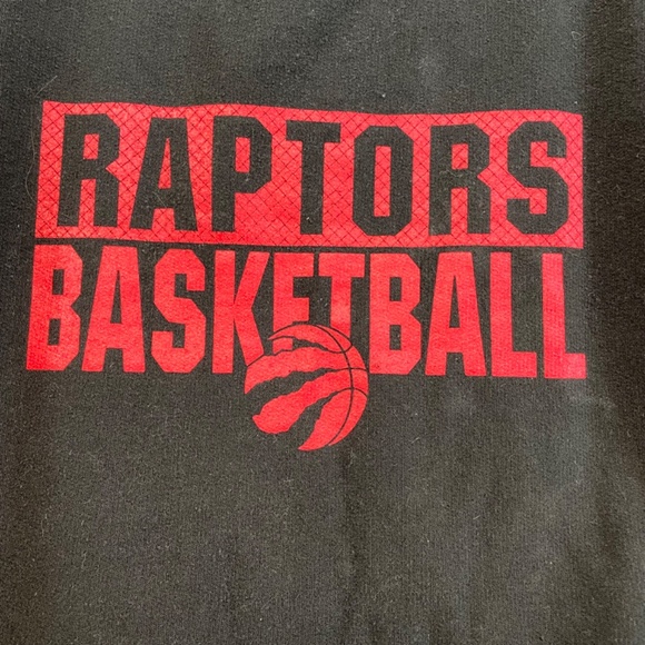 NBA Toronto Raptors Basketball Crewneck Sweater Black Size Extra Large (XL) - Picture 5 of 12